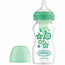 Biberon Boca Ancha Verde Estrellas PP Options+, 270 ml