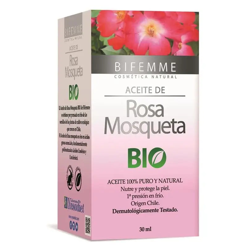 Ynsadiet Óleo de Rosa Mosqueta Bio, 30 ml