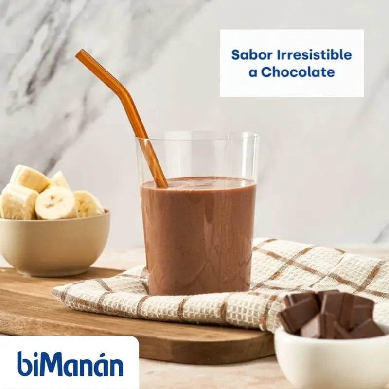 biManán Beslim Batido de Chocolate 6 saquetas