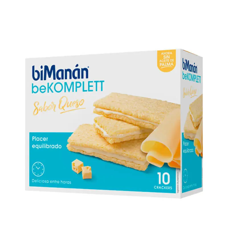 biManán Bekomplett Sabor Queso 10 unidades