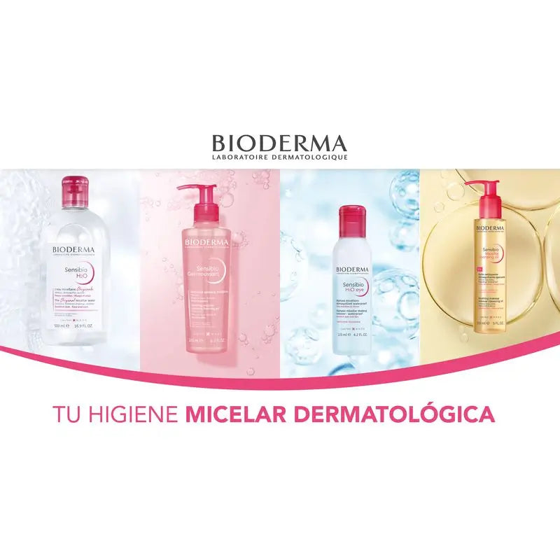 BIODERMA Sensibio H2O Água Micelar Duplo, 2X500 ml