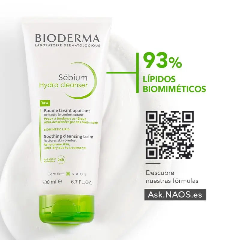 Bioderma Sébium Hydra Cleanser , 200 ml