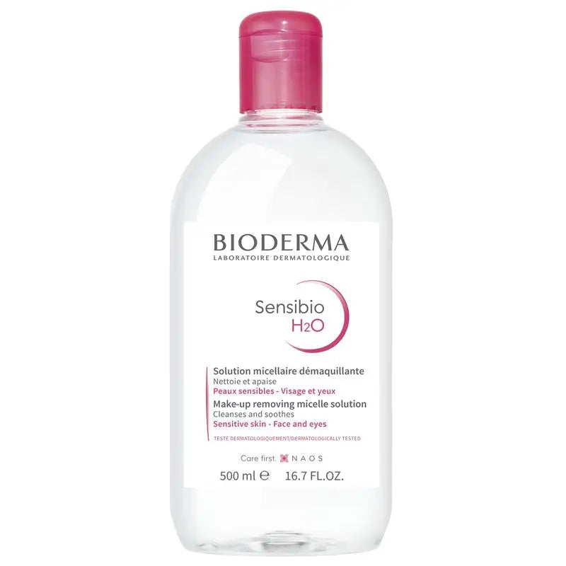 BIODERMA Sensibio H2O Agua Micelar, 500 ml