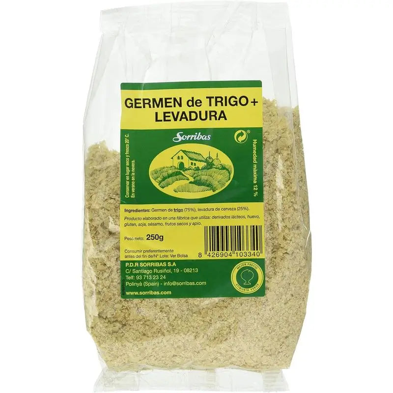 Biográ Germe de Trigo + Levedura, 250 g