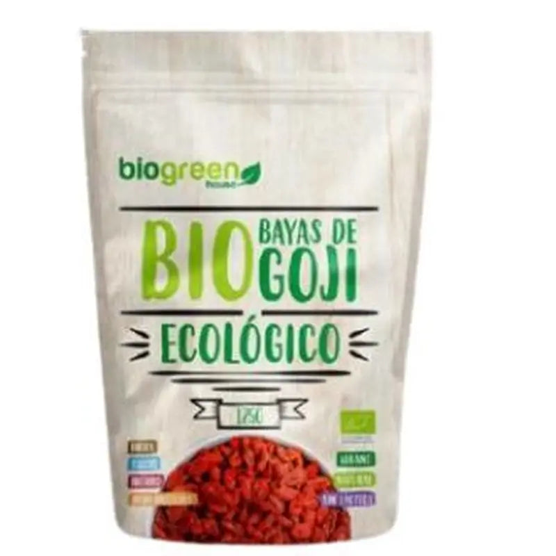 Biogreen Bio Bayas De Goji Superalimento 125Gr. Vegan