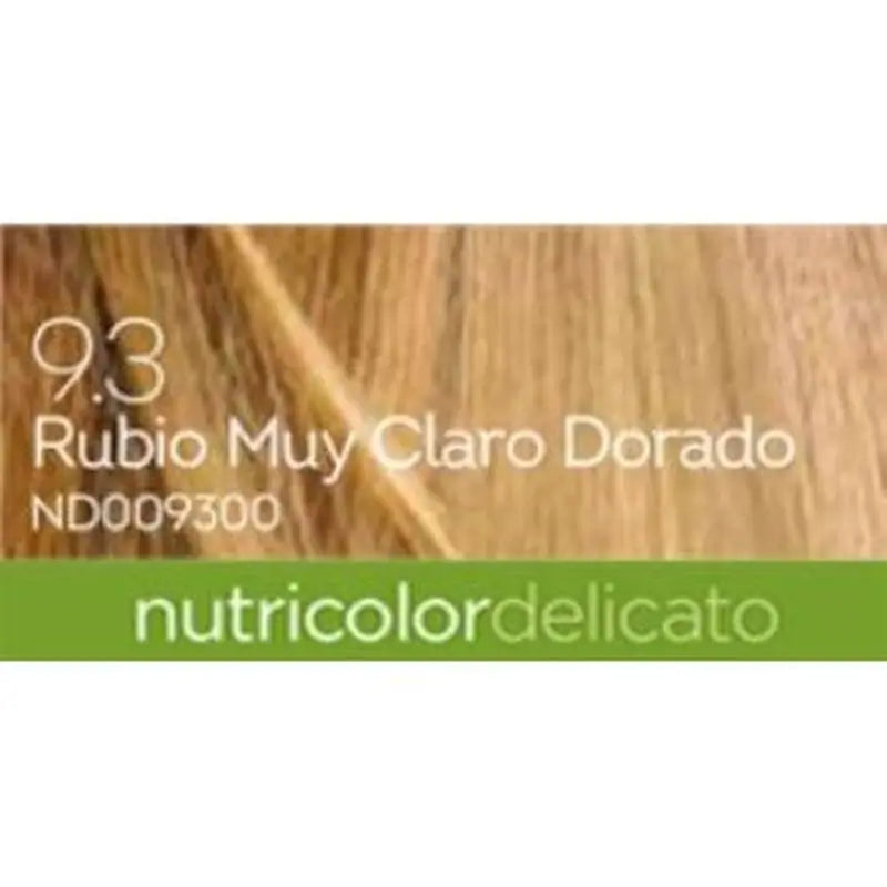 Biokap Tinte Rubio Muy Claro Dorado 140Ml. 9.3 Delicato