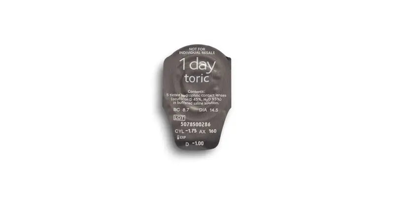 Biomedics 1 Day Daily Toric Lenses , 30 unidades