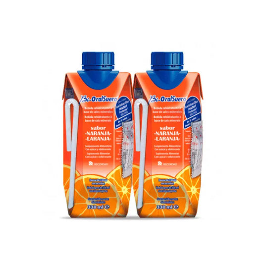 Bioralsuero Probiótico Naranja 2X330 ml