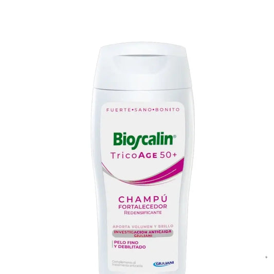 Bioscalin Tricoage50+ Champô Redensificante e Fortalecedor, 200 ml