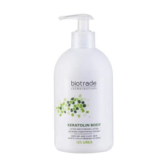 Biotrade Keratolin Body Loción Corporal Hidratante Pieles Muy Secas 12% Urea 400 ml