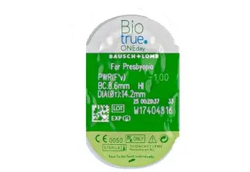 Biotrue One Day Daily Multifocal Lenses , 90 unidades