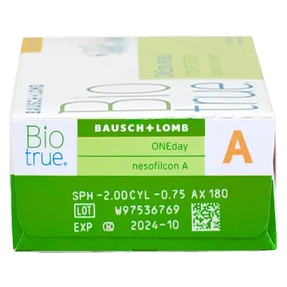 Biotrue One Day Daily Toric Lenses , 30 unidades