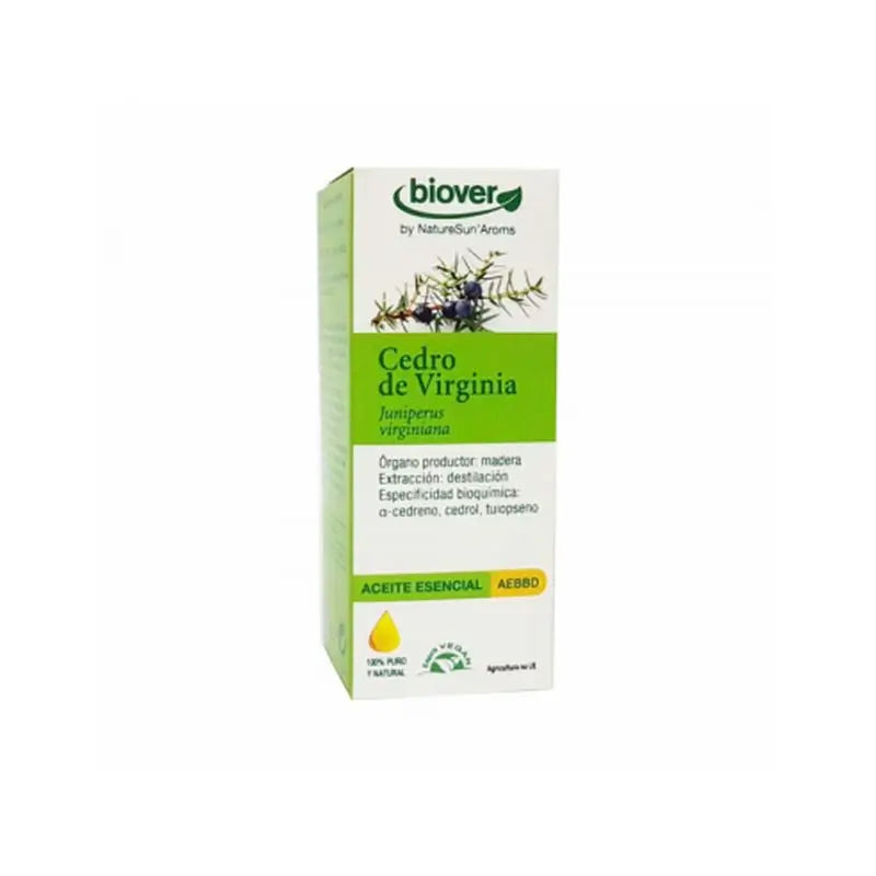 Biover Cedro De Virginia Aceite Esencial 10Ml.