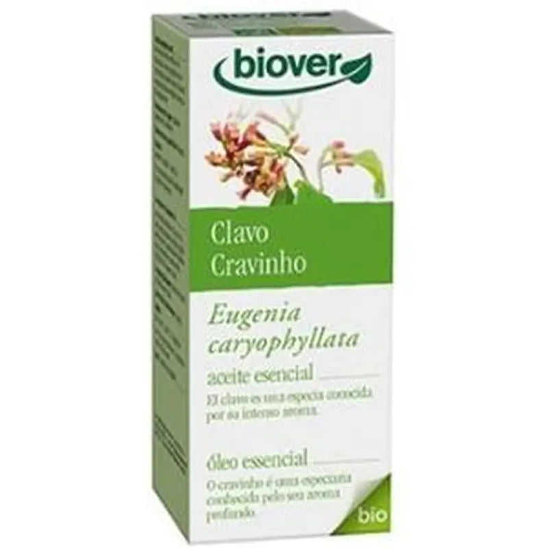 Biover Clavo Aceite Esencial Bio 10Ml.