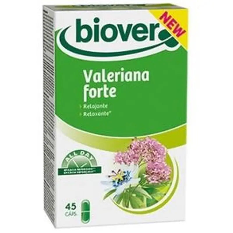 Biover Valeriana Forte 45 Cápsulas