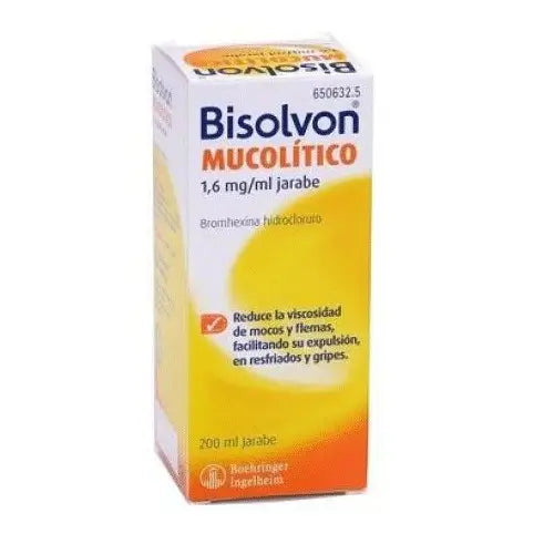 Bisolvon Mucolítico Jarabe 200 ml