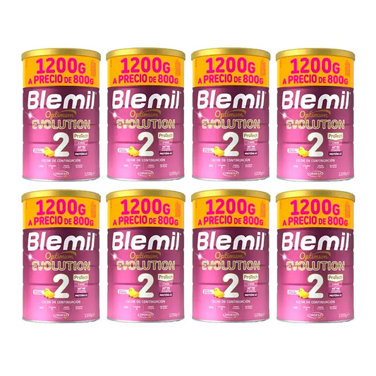 Blemil Optimum Evolution 2 Fórmula Preço Especial, 8X1200g