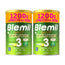 Blemil Optimum Evolution 3 Leite de Crescimento Preço Especial, 2X1200 g