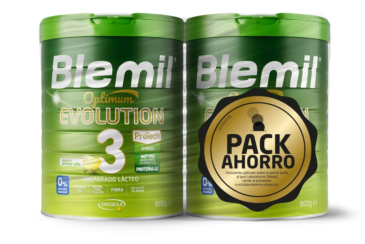 Blemil Bipack Leite de Crescimento Optimum Evolution 3, 2X800 g