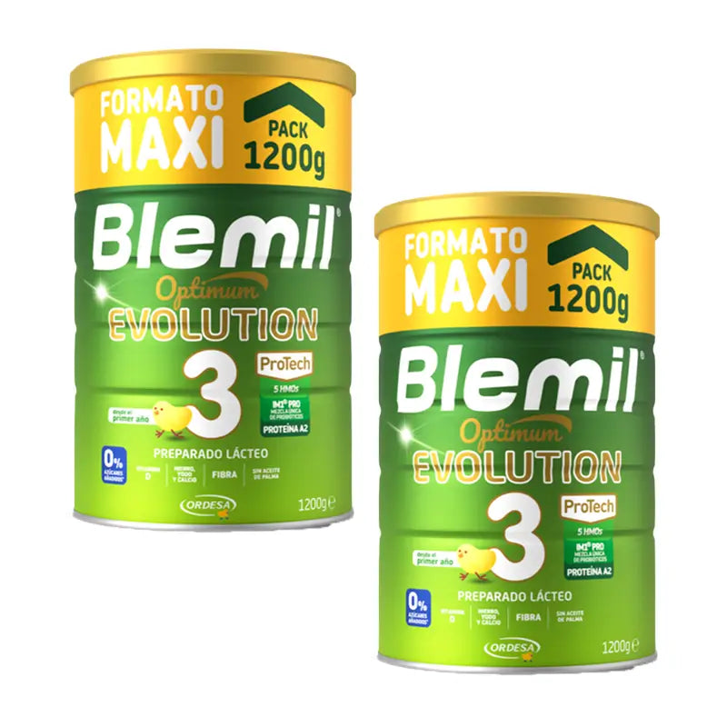 Blemil Optimum Evolution 3 Leite de Crescimento, 2X1200 g