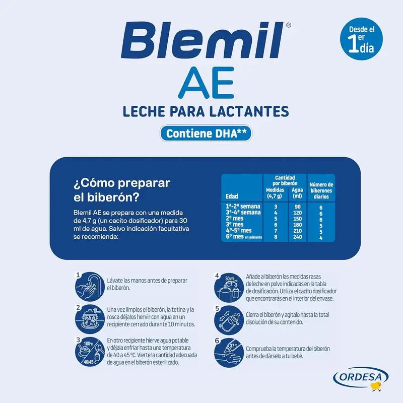 Blemil 1 AE, 800 g