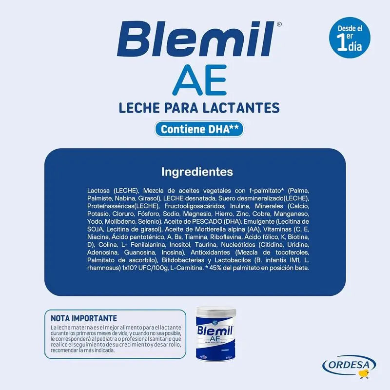 Blemil 1 AE, 800 g