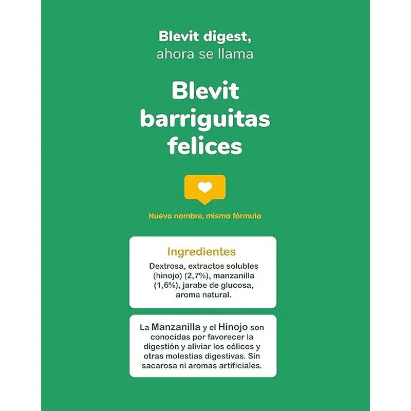 Blevit Barriguitas Happy Barriguitas, 150g