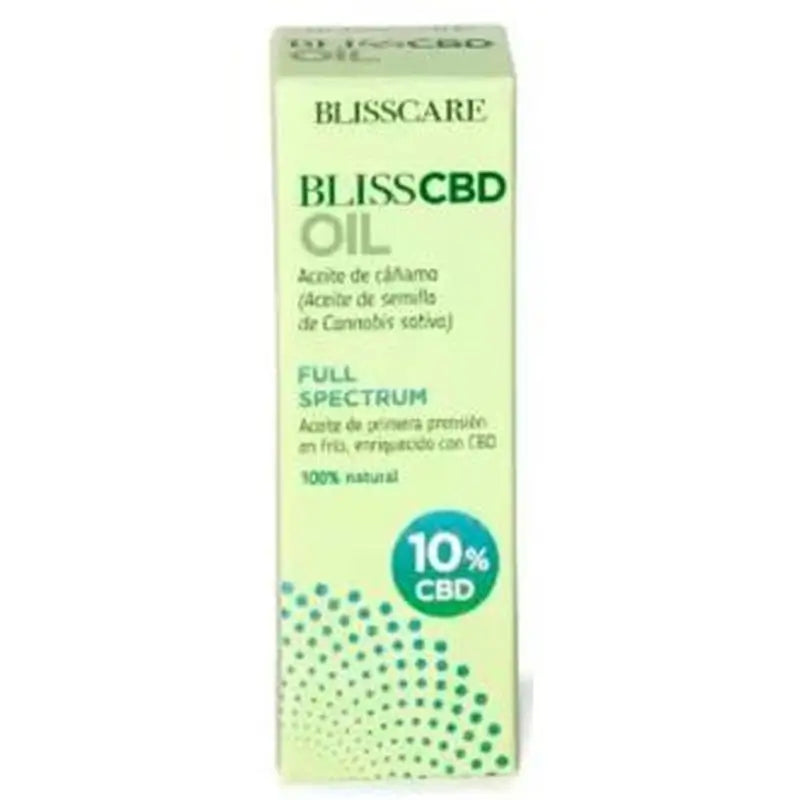 Blisscare Blisscbd Aceite De Cañamo 10% Cbd 10Ml.