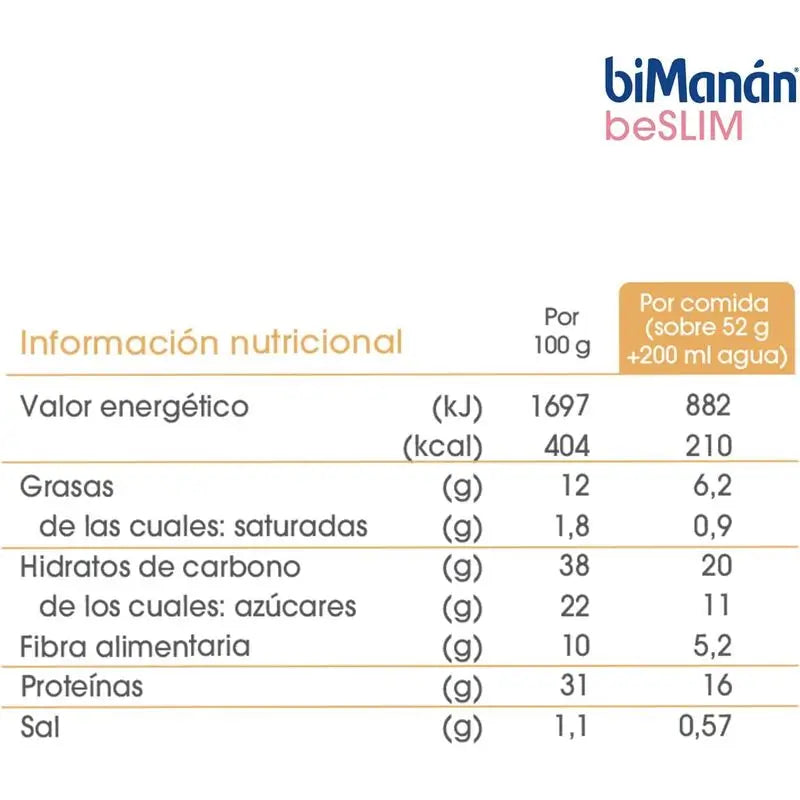 biManán Beslim Creme de Limão Sabor Limão 6 saquetas