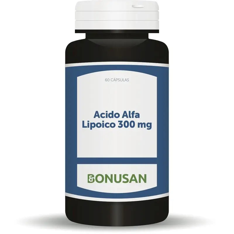 Bonusan Acido Alfa Lipoico  300 Mg , 60 cápsulas