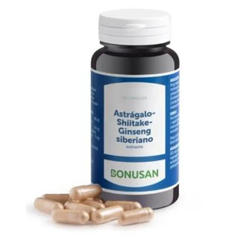 Bonusan Astragalo-Shiitake-Ginseng Siberiano Extra 90V Cápsulas