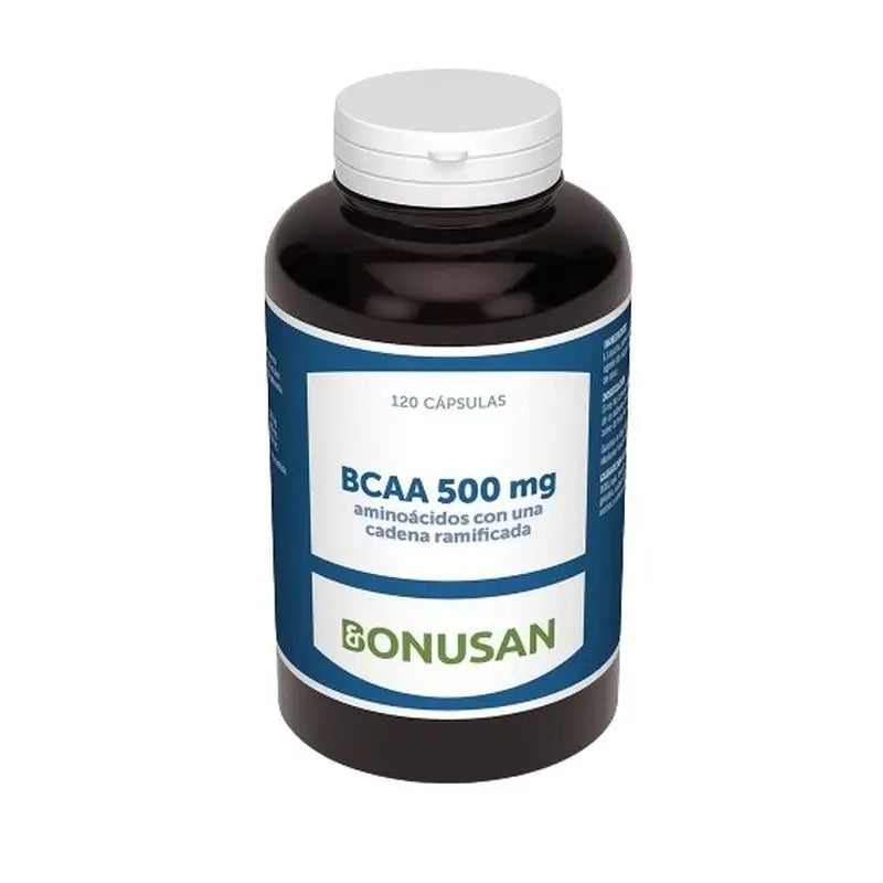 Bonusan Bcaa 500 Mg, 120 cápsulas