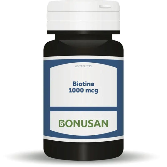 Bonusan Biotina 1000 Mcg  , 60 tabletas