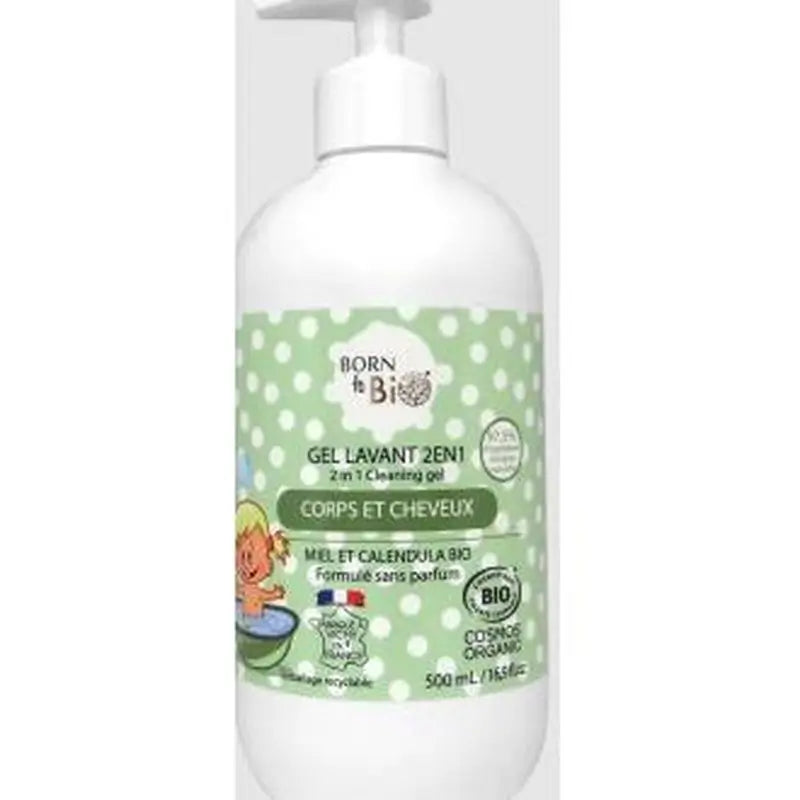 Born To Bio Gel Limpiador Bebe 500Ml. Bio