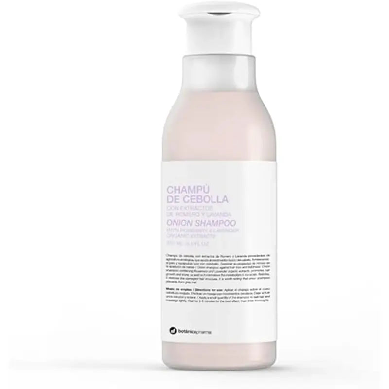 Champô de cebola enriquecido com alecrim e lavanda da Botanicapharma, 250 ml