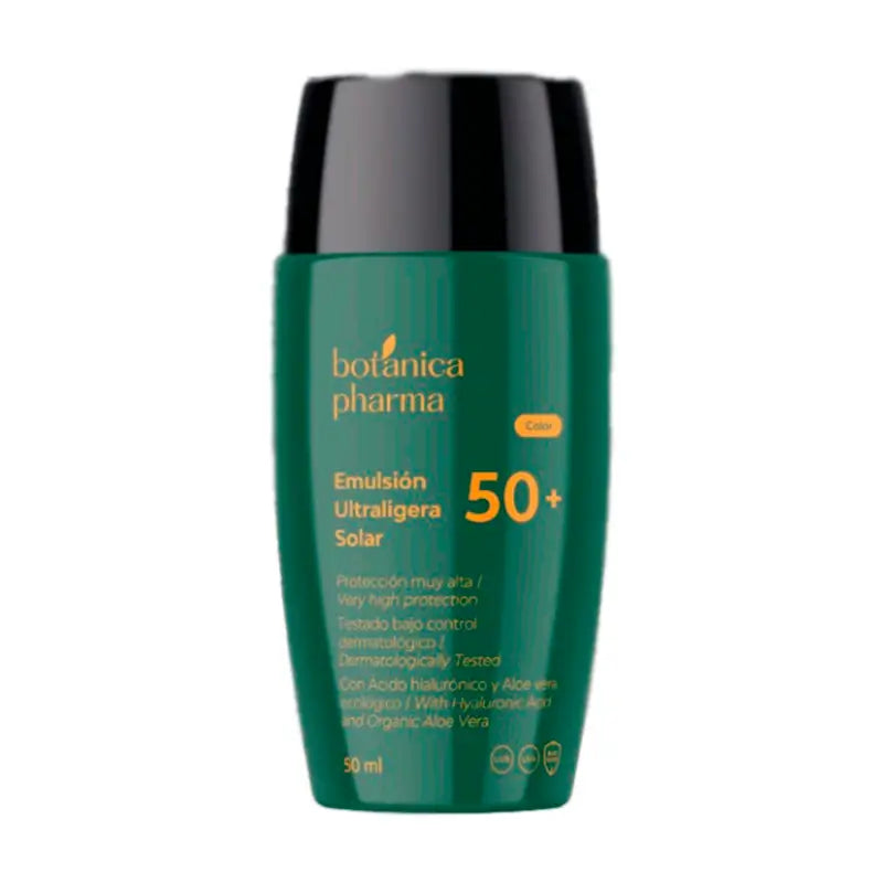 Botánicapharma Solares Emulación Ultraligera Solar Spf50+, 50 ml