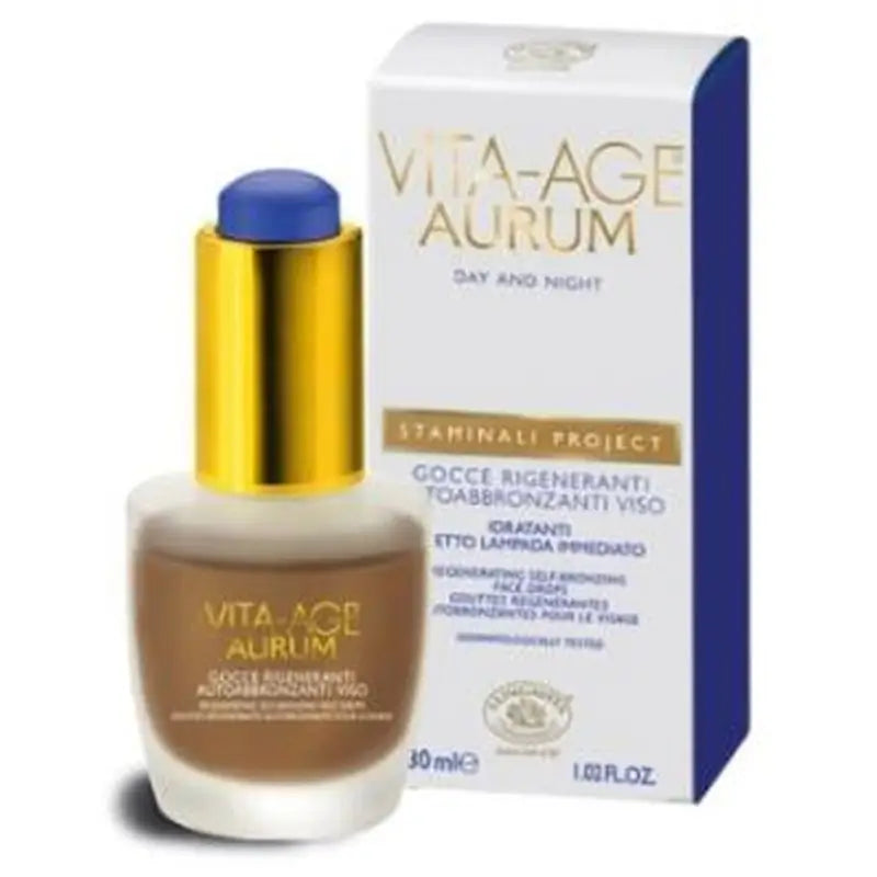 Bottega Di Lungavita Vita-Age Aurum Serum Regenerador Antiedad 30Ml.