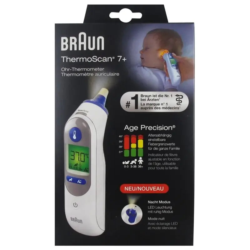 Braun Termómetro Thermosacan 7 Irt6525, 1 unidad