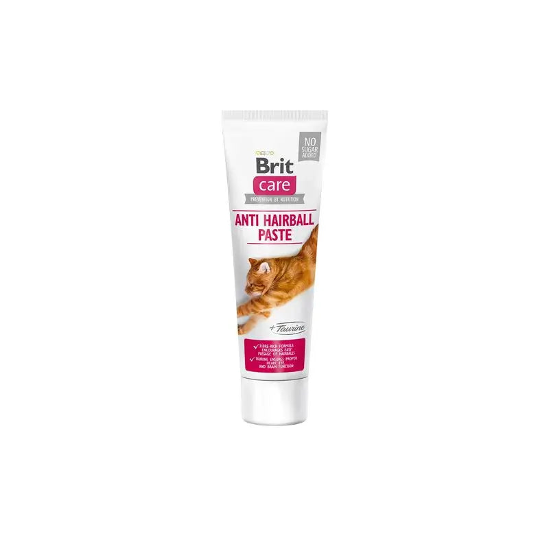 Brit Care Cat Anti Hairball Paste com Taurina 100Gr para Gatos