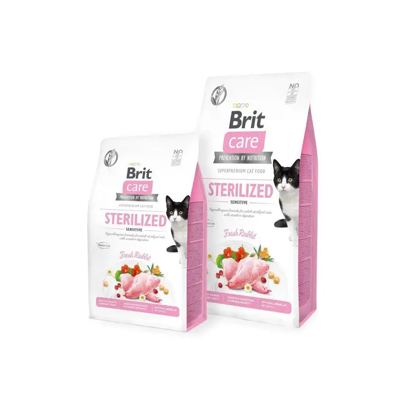 Brit Care Cat Sterilised Sensitive 2Kg para Gatos