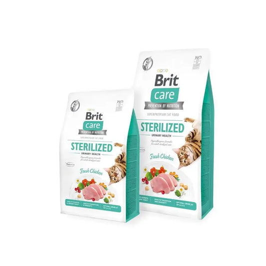 Brit Care Cat Sterilised Urinary Health 2Kg para Gatos