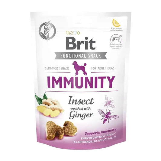 Brit Care Dog Snack Funcional Imunidade Inseto 150Gr para Cães