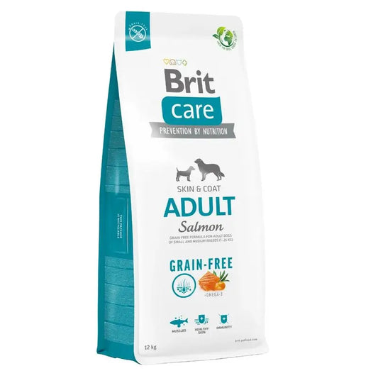 Brit Care Dog Grain Free Adult Salmon 12Kg para Cães