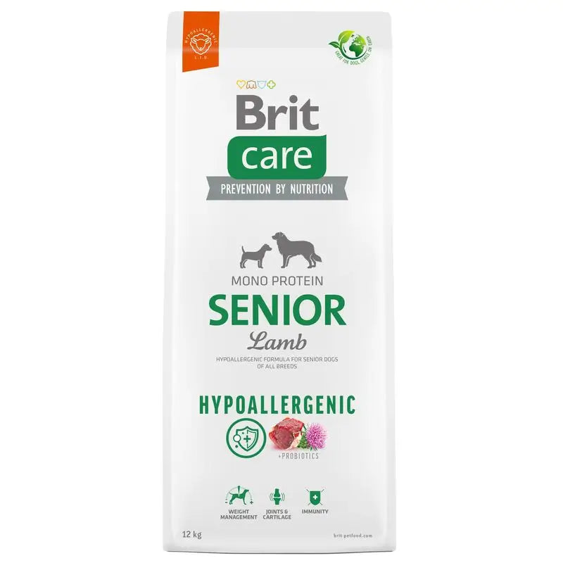 Brit Care Dog Hypoallergenic Senior 12Kg para Cães