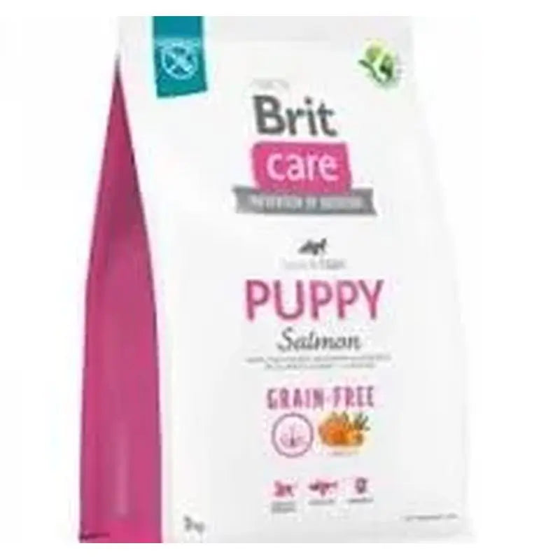 Brit Care Dog Puppy Grain Free Salmão 3Kg para Cães