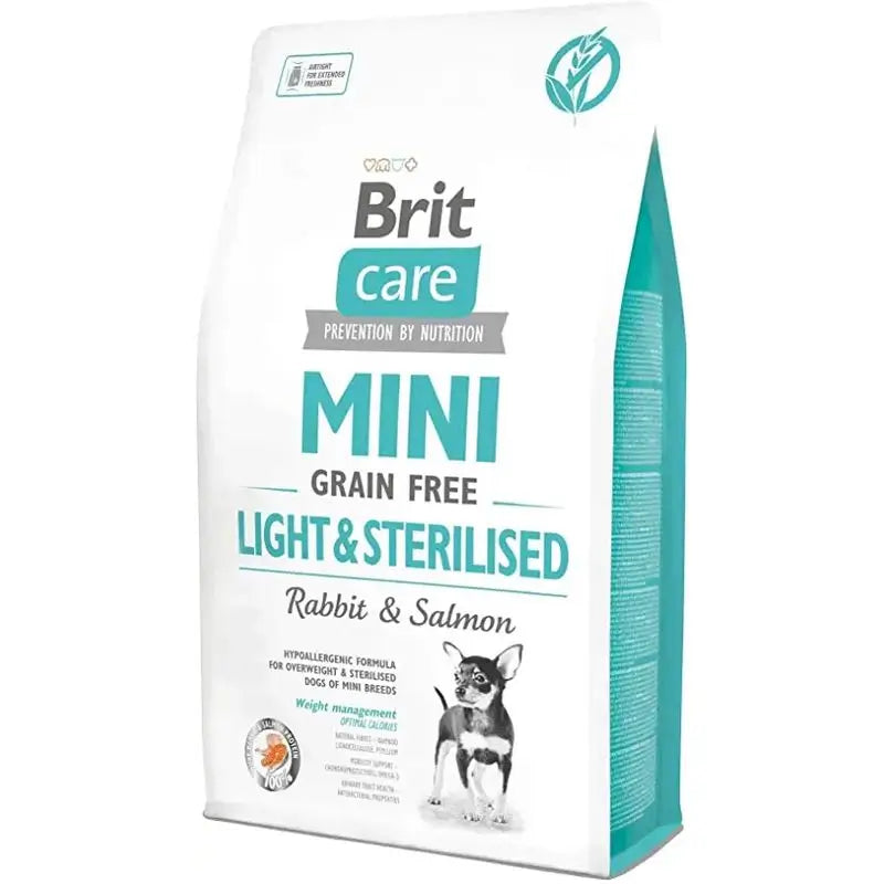 Brit Care Mini Grain Free Light Sterilised 2Kg para Cães