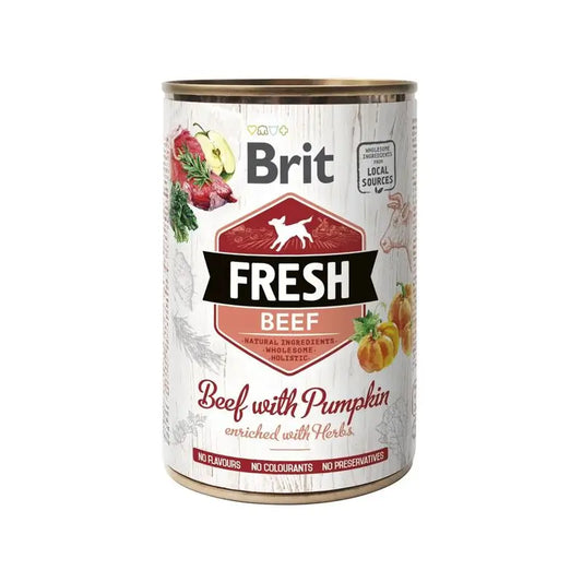 Brit Fresh Beef Pumpkin 6X400Gr para Cães