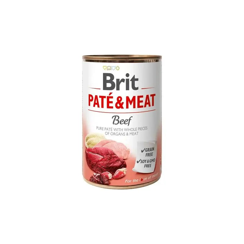 Brit Pate Carne Carne de vaca 6X400Gr para Cães