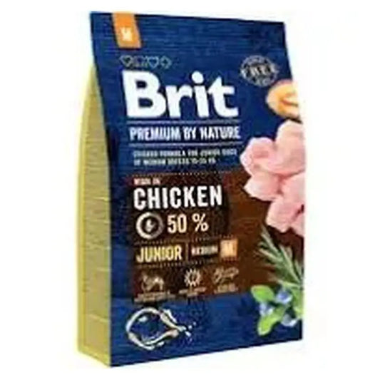 Brit Premium By Nature Dog Junior M 3Kg para Cães