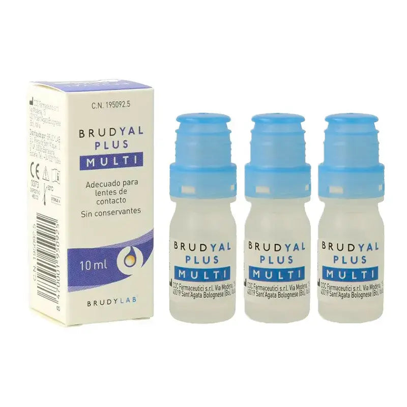 Brudylab Pack Plus Multi Solução Estéril, 3 X 10 Ml